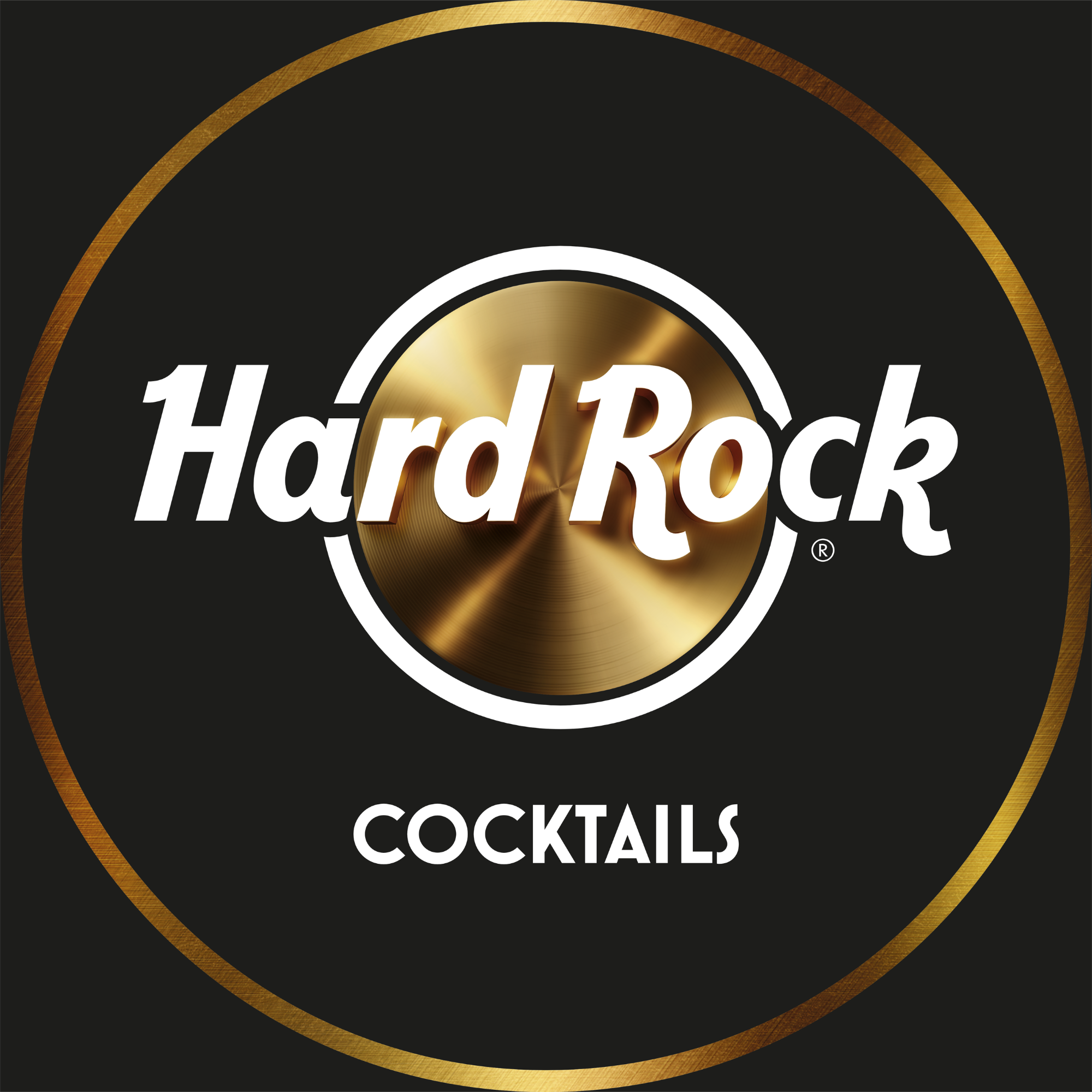 Hard Rock Cocktails Logo [GOLD] V2 SQUARE.Ai